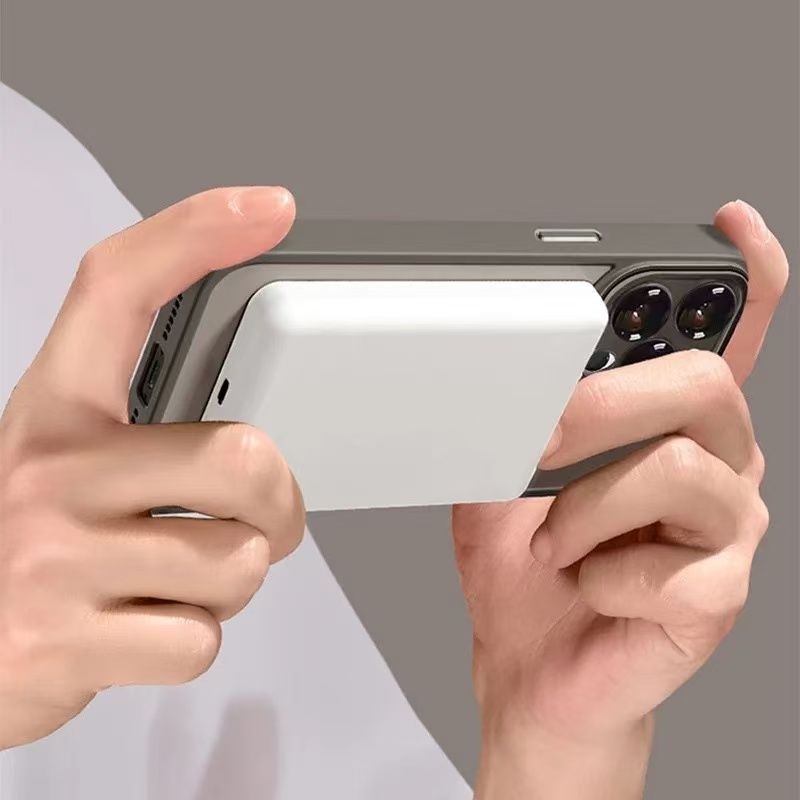 iPhone 16 Pro Max - High-end Magnetic Silicone Protective Case | Matte Semi-transparent Design | Anti-drop and Anti-scuff | Strong Magnetic Adhesion | Lightweight and Comfortable Feel