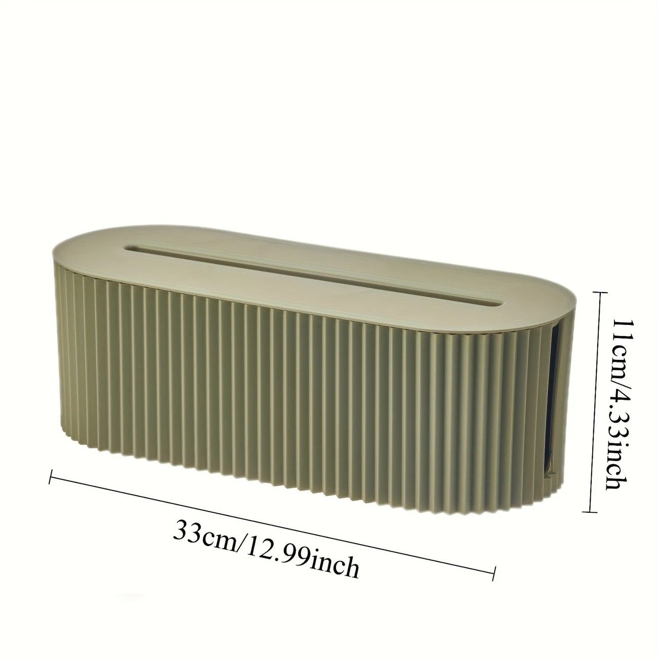 1 Multi-Scene Cable Storage Box Durable Desktop TV Cable Management System with Lid  Scratch-Resistant Storage Case, Suitable for Power Strips, Chargers, and Home Office Supplies.(light brown)