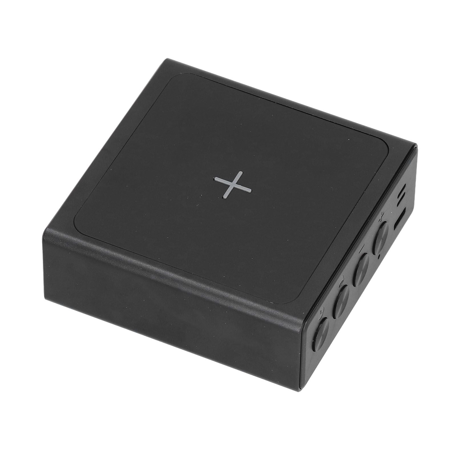 Digital Alarm Clock 3 In1 LED Desktop Digital Clock with Wireless Charging USB Power Supply for Bedroom Bedside Office